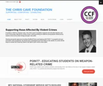Thechriscavefoundation.org(The Chris Cave Foundation) Screenshot