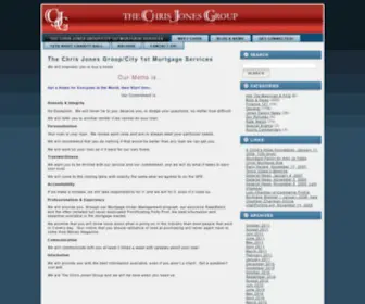 Thechrisjonesgroup.com(Alias Mr C) Screenshot