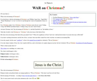 Thechristmasconspiracy.com(The Christmas Conspiracy) Screenshot