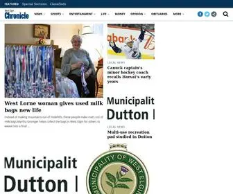 Thechronicle-Online.com(West Lorne News) Screenshot