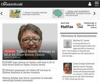 Thechronicleherald.ca(The Chronicle Herald) Screenshot