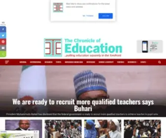 Thechronicleofeducation.net(The Chronicle of Education) Screenshot