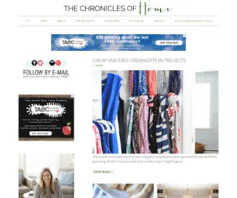 Thechroniclesofhome.com(The Chronicles of Home) Screenshot