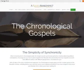 Thechronologicalgospels.com(The Chronological Gospels) Screenshot