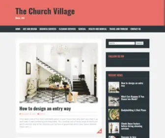 Thechurchvillage.com(Dubai, UAE) Screenshot