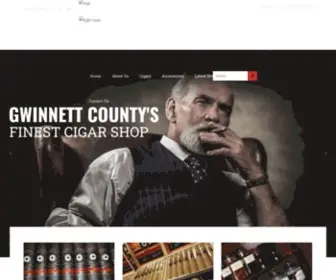 Thecigarconnoisseur.com(Atlanta Cigar Store) Screenshot