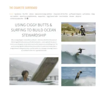 Thecigarettesurfboard.com(The Cigarette Surfboard) Screenshot