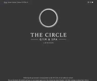 Thecirclegymandspa.co.uk(The Circle Gym and Spa) Screenshot