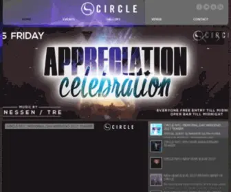 Thecirclenyc.com(Circle Nightclub) Screenshot