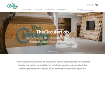 Thecircularlab.com(Ecoembes) Screenshot