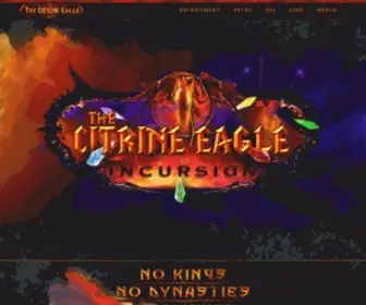 Thecitrineeagle.com(The Citrine Eagle) Screenshot