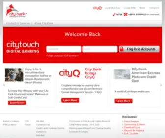 Thecitybank.com.bd(City Bank) Screenshot