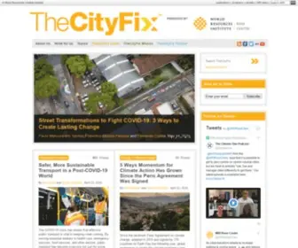 Thecityfix.com(News & analysis from WRI Ross Center for Sustainable Cities) Screenshot