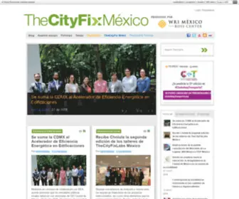 Thecityfixmexico.com(TheCityFix Mexico) Screenshot