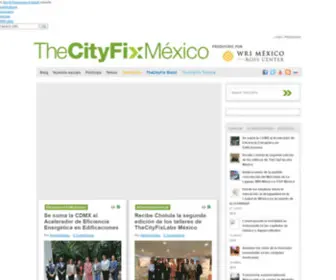 Thecityfixmexico.org(TheCityFix Mexico) Screenshot