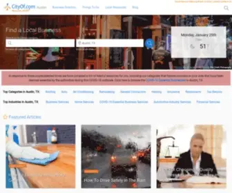 Thecityofaustin.com(Austin, TX) Screenshot