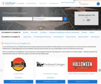 Thecityoflosangeles.org(Los Angeles) Screenshot