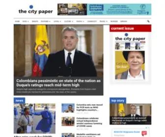 Thecitypaperbogota.com(The City Paper Bogotá) Screenshot