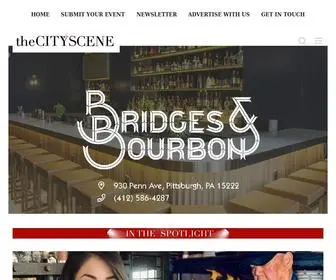 Thecityscene.com(The City Scene) Screenshot