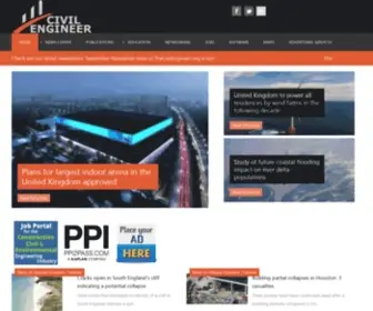 Thecivilengineer.org(Civil Engineering News & Resources) Screenshot