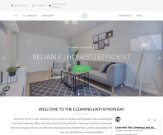 Thecl.com.au(Honest, reliable and efficient cleaning services with an eye for the detail) Screenshot