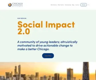 Thecla.org(The Chicago Leadership Alliance) Screenshot