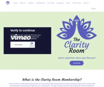 Theclarityroom.net(Theclarityroom) Screenshot