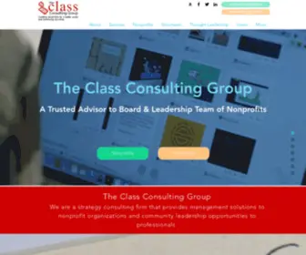 Theclassconsultinggroup.org(Nonprofits) Screenshot