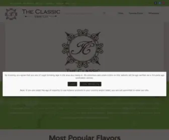 TheclassicVapeco.com(The Classic Vape Co) Screenshot