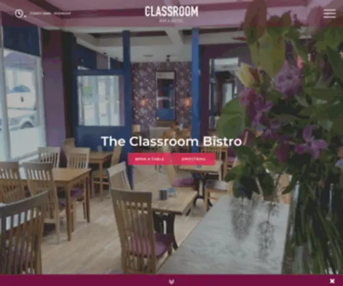 Theclassroombistro.com(The Classroom) Screenshot
