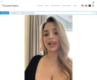 Theclaudiagarcia.com(Cuban Curves) Screenshot