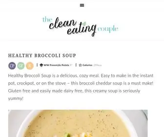 Thecleaneatingcouple.com(Easy, Healthy Recipes) Screenshot