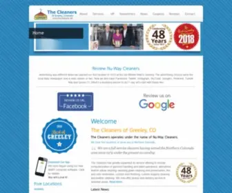 Thecleaners.net(Nu-Way Cleaners) Screenshot