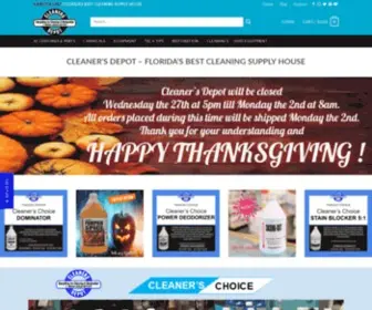Thecleanersdepot.com(Cleaner's Depot) Screenshot