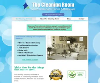 Thecleaningroom.com(Top House Cleaning Service) Screenshot