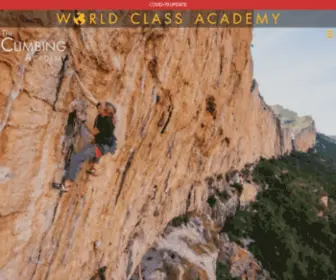 Theclimbingacademy.org(World Class Climbing Academy) Screenshot