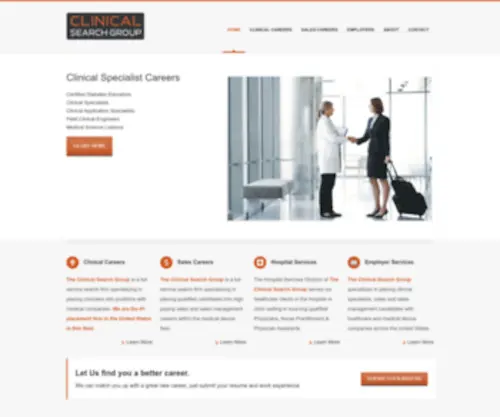Theclinicalsearchgroup.com(Theclinicalsearchgroup) Screenshot