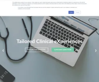 Theclinx.com(The clinician exchange is healthcare’s only clinical experience organization (cxo)) Screenshot