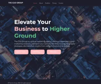 Thecliogroup.com(The Clio Group) Screenshot