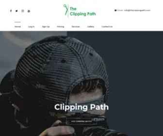 Theclippingpath.com(The Clipping path) Screenshot