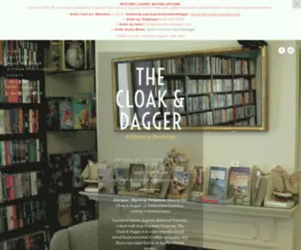 Thecloakanddagger.com(Thecloakanddagger) Screenshot