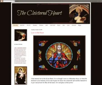 Thecloisteredheart.org(The Cloistered Heart) Screenshot