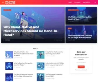 Thecloudnavigator.com(The Cloud Navigator) Screenshot