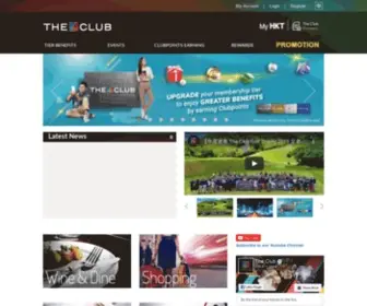 Theclub.com.hk(The Club HK) Screenshot