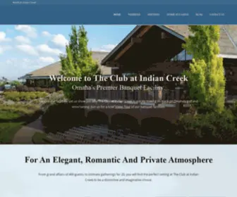 Theclubatindiancreek.com(Events at Indian Creek) Screenshot