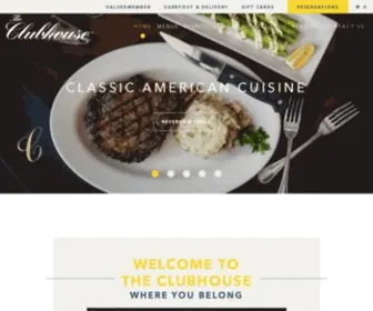 Theclubhouse.com(Fine Dining in Oak Brook) Screenshot