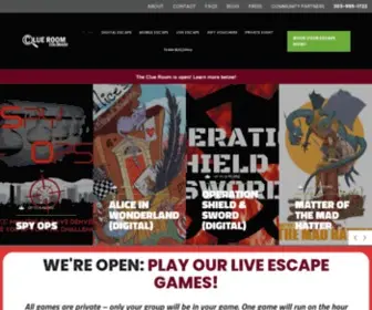 Theclueroom.com(Escape Games) Screenshot