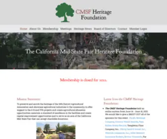 Thecmsfheritagefoundation.org(Thecmsfheritagefoundation) Screenshot