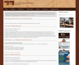 Thecmwa.com(Central Minnesota Woodworker's Association) Screenshot