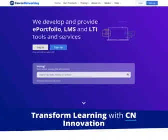 Thecn.com(CourseNetworking (CN)) Screenshot